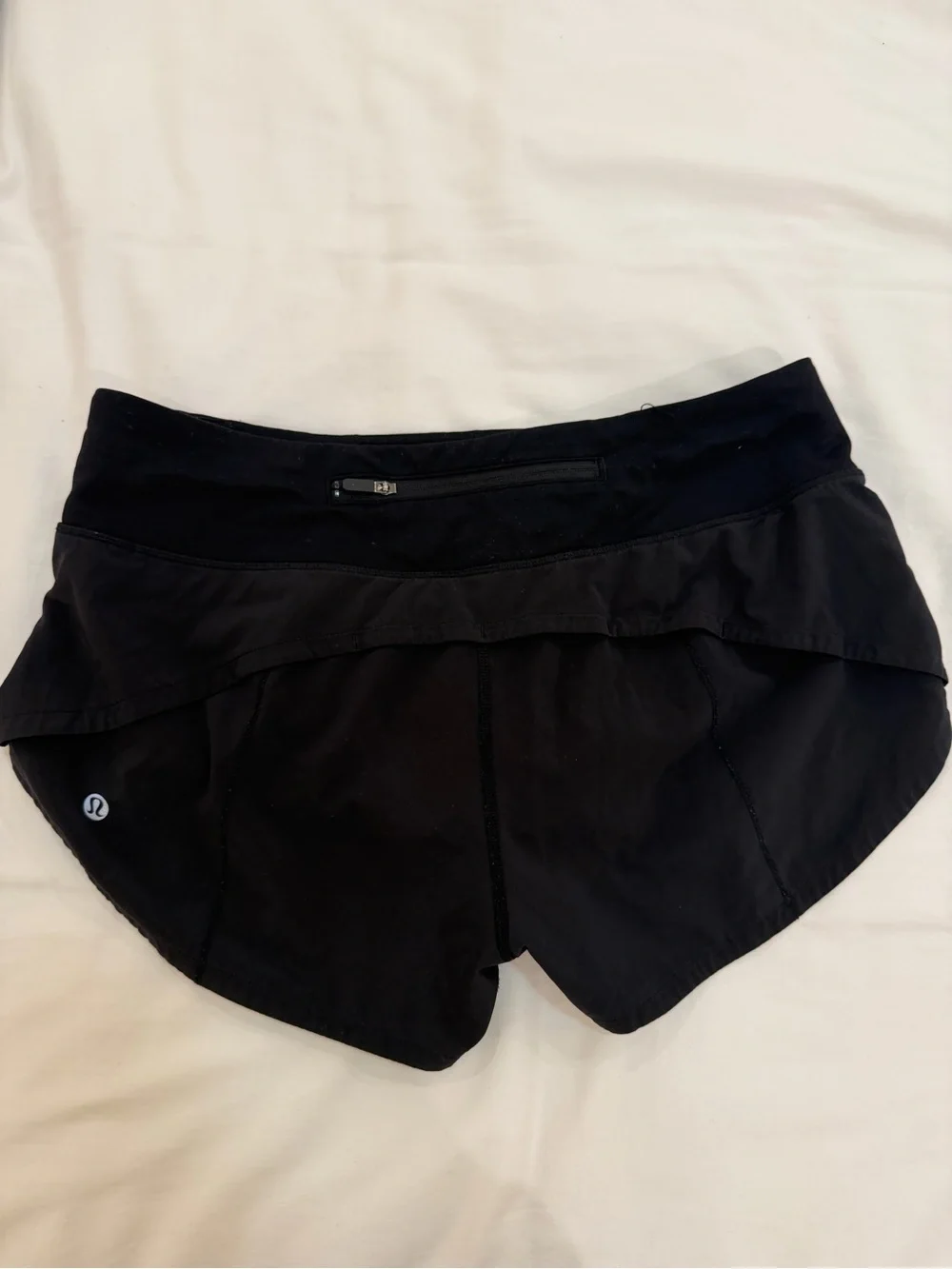 lululemon athletica Black Layered Athletic Shorts